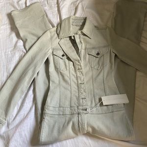 Stella McCartney Kathy Denim Jumpsuit Grey